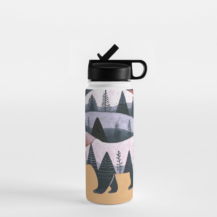 Mountain Bear Water Bottle Gallery Image 1