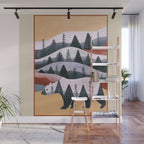 Mountain Bear Wall Mural Gallery Image 1