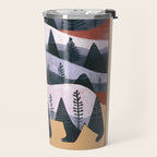 Mountain Bear Travel Mug Gallery Image 2