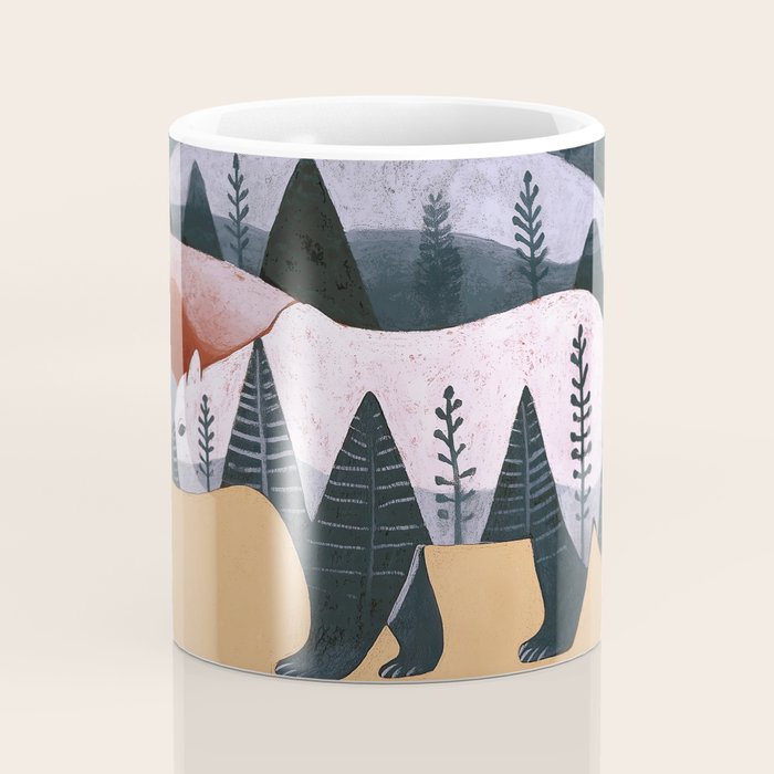 Mountain Bear Coffee Mug Gallery Image 4