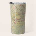 Vintage Map of Syracuse NY (1918) Travel Mug Gallery Image 3