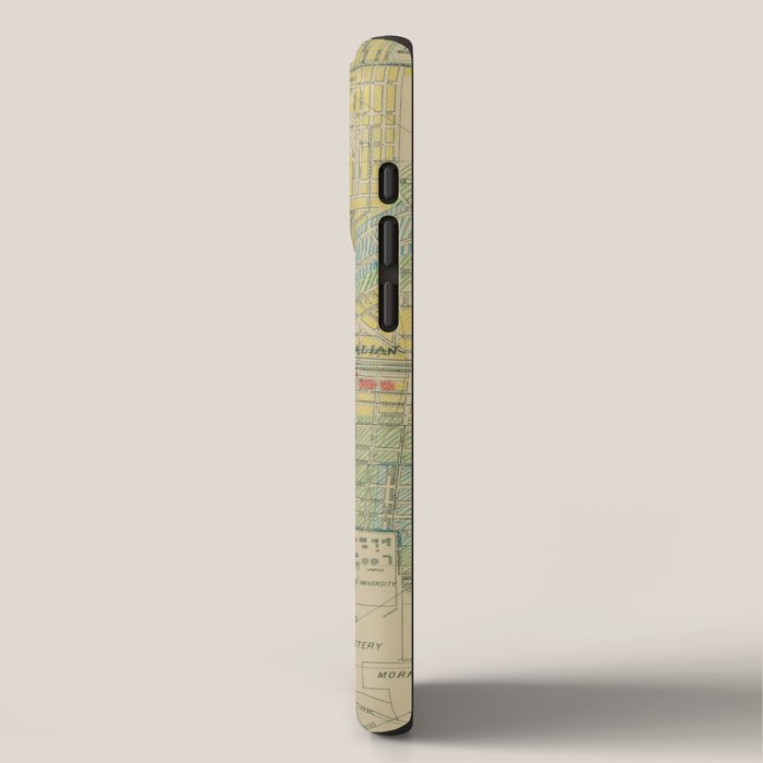 Vintage Map of Syracuse NY (1918) iPhone Case Gallery Image 2
