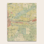 Vintage Map of Syracuse NY (1918) Notebook Gallery Image 4