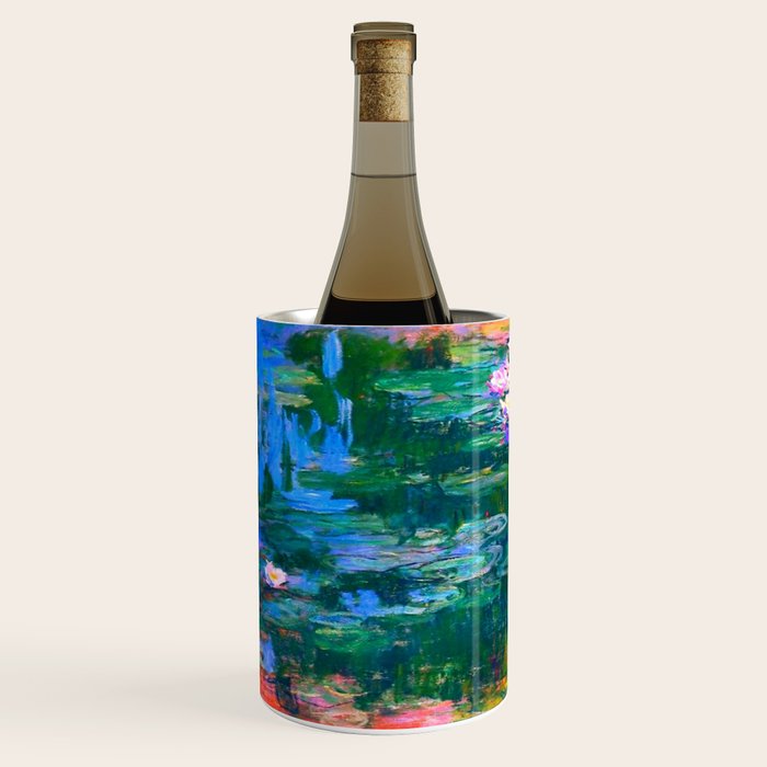 Claude Monet Water Lilies, Monet Nymphéas Wine Chiller Gallery Image 2