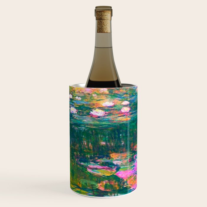 Claude Monet Water Lilies, Monet Nymphéas Wine Chiller Gallery Image 3