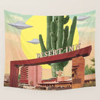 Desert Inn (Square) Wall Tapestry Gallery Image 4