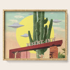 Desert Inn (Square) Serving Tray Gallery Image 1