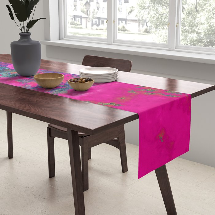 Fuchsia Dream Table Runner Gallery Image 2