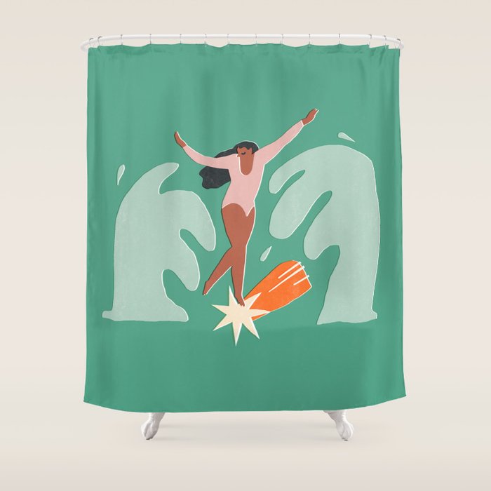 Reach for the Stars Shower Curtain Gallery Image 1