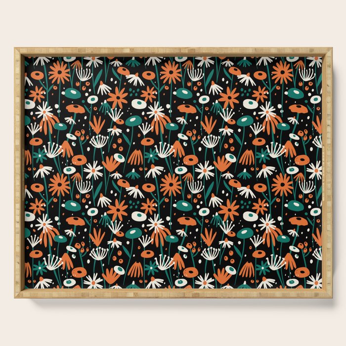 Midnight Meadow Serving Tray Gallery Image 1