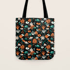 Midnight Meadow Tote Bag Gallery Image 1