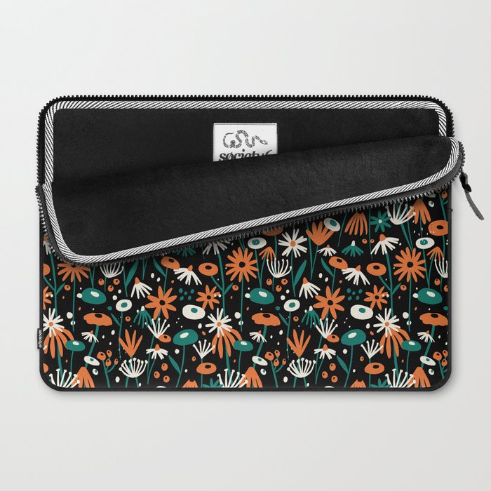 Midnight Meadow Laptop Sleeve Gallery Image 2