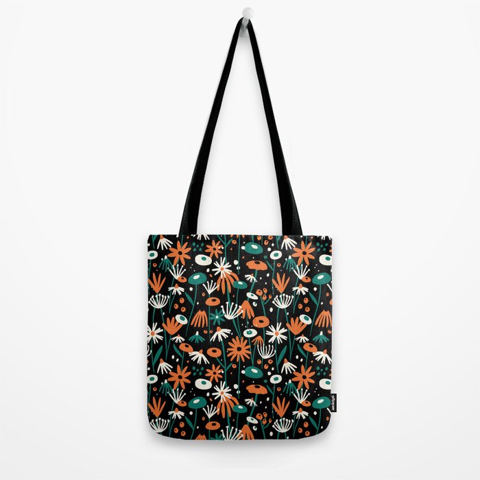 Midnight Meadow Tote Bag Gallery Image 2