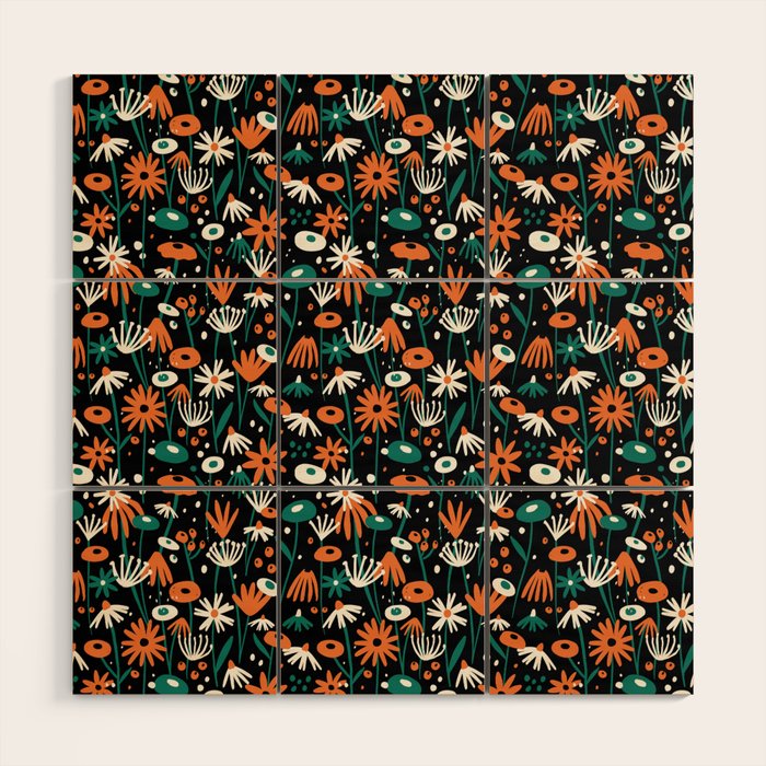 Midnight Meadow Wood Wall Art Gallery Image 1