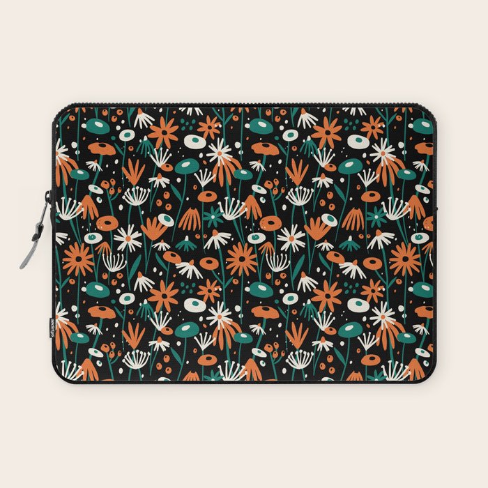 Midnight Meadow Laptop Sleeve Gallery Image 1