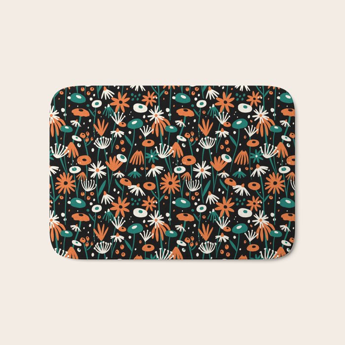 Midnight Meadow Bath Mat Gallery Image 1