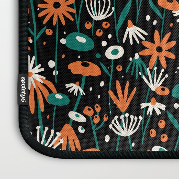 Midnight Meadow Laptop Sleeve Gallery Image 3
