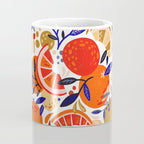 Fresh Citrus Mesh - White Coffee Mug Gallery Image 4