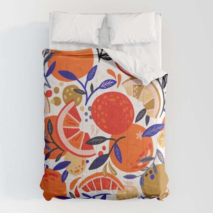 Fresh Citrus Mesh - White Comforter Gallery Image 6
