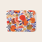 Fresh Citrus Mesh - White Bath Mat Gallery Image 1