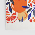 Fresh Citrus Mesh - White Poster Gallery Image 3