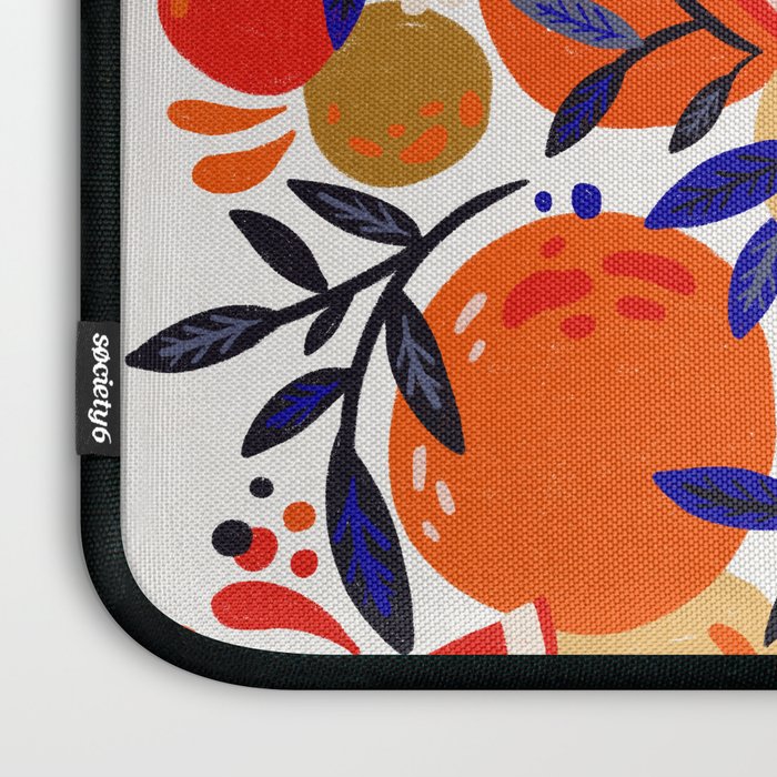 Fresh Citrus Mesh - White Laptop Sleeve Gallery Image 3