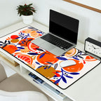 Fresh Citrus Mesh - White Desk Mat Gallery Image 2