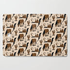 Electric Oasis - Black, Brown & Tan Cutting Board Gallery Image 1