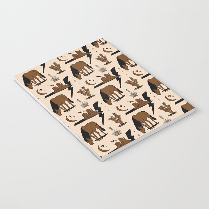 Electric Oasis - Black, Brown & Tan Notebook Gallery Image 3