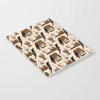 Electric Oasis - Black, Brown & Tan Notebook Gallery Image 2