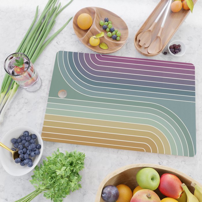 Gradient Curvature XI Cutting Board Gallery Image 2