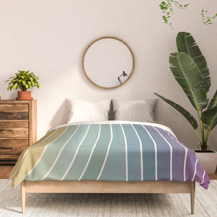 Gradient Curvature XI Comforter Gallery Image 3