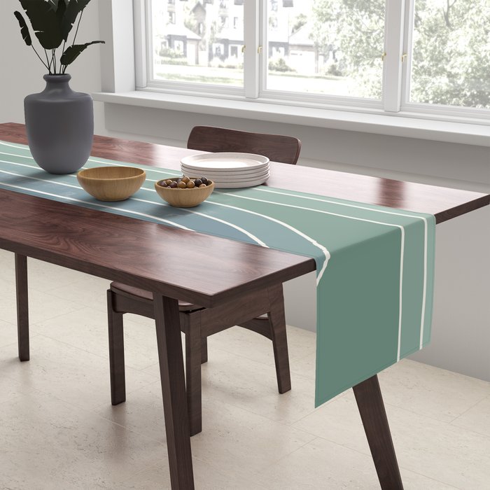 Gradient Curvature XI Table Runner Gallery Image 2