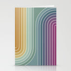 Gradient Curvature XI Stationery Card Gallery Image 2