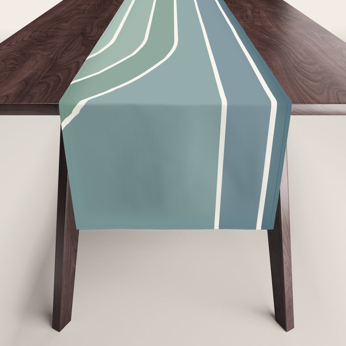 Gradient Curvature XI Table Runner Gallery Image 1