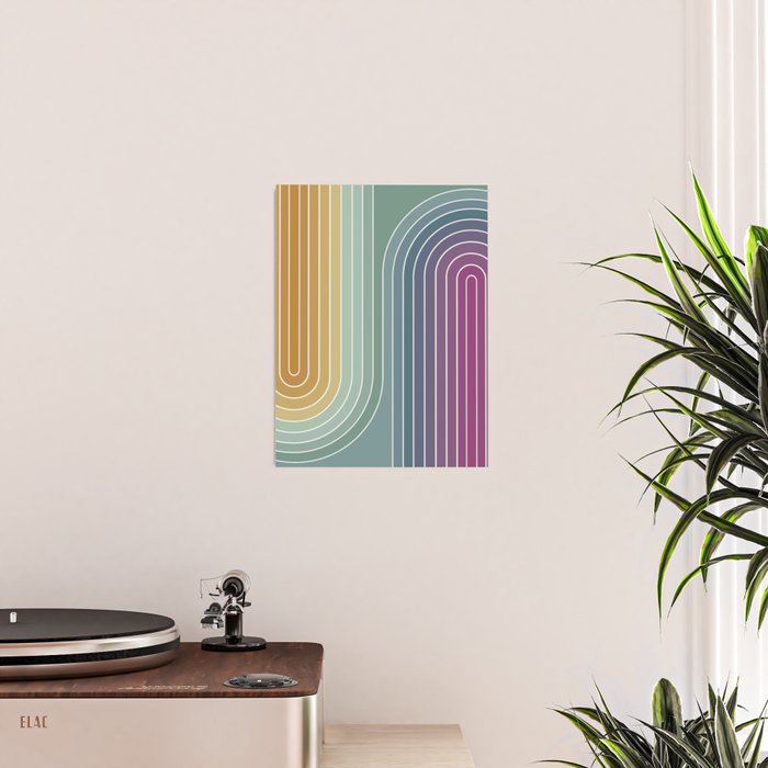 Gradient Curvature XI Poster Gallery Image 2