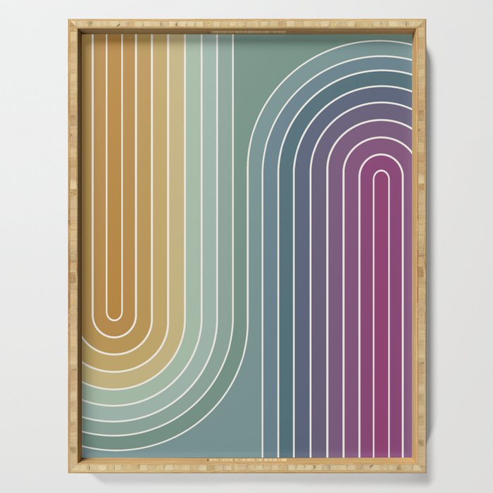 Gradient Curvature XI Serving Tray Gallery Image 1