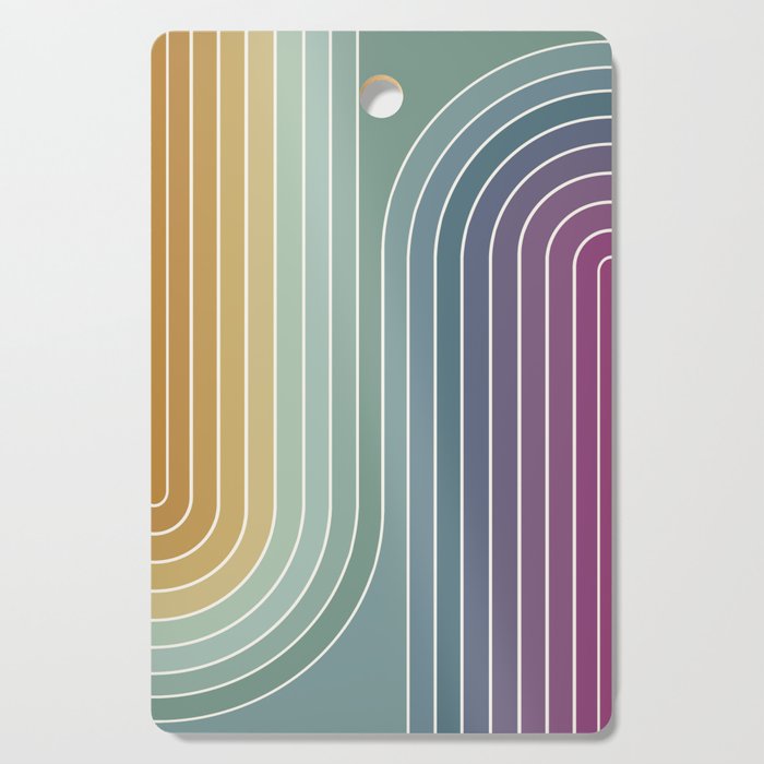 Gradient Curvature XI Cutting Board Gallery Image 1