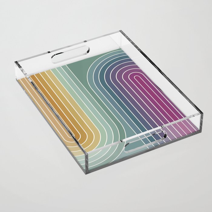 Gradient Curvature XI Acrylic Tray Gallery Image 1