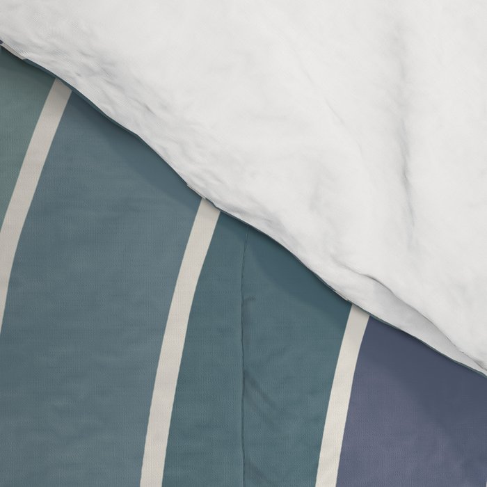 Gradient Curvature XI Comforter Gallery Image 4