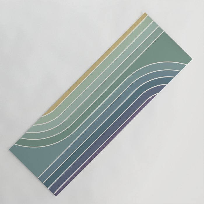 Gradient Curvature XI Yoga Mat Gallery Image 1