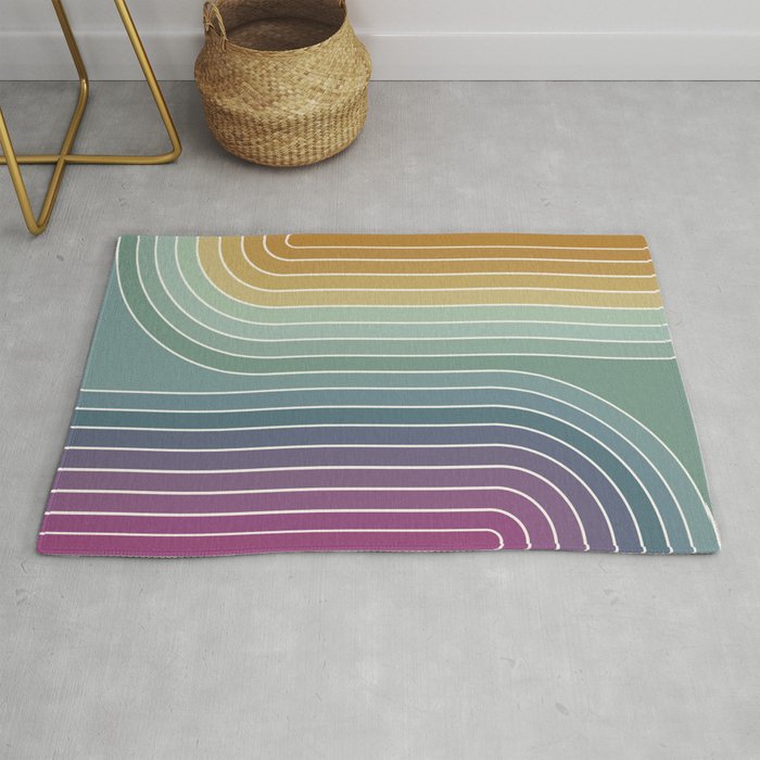 Gradient Curvature XI Rug Gallery Image 1