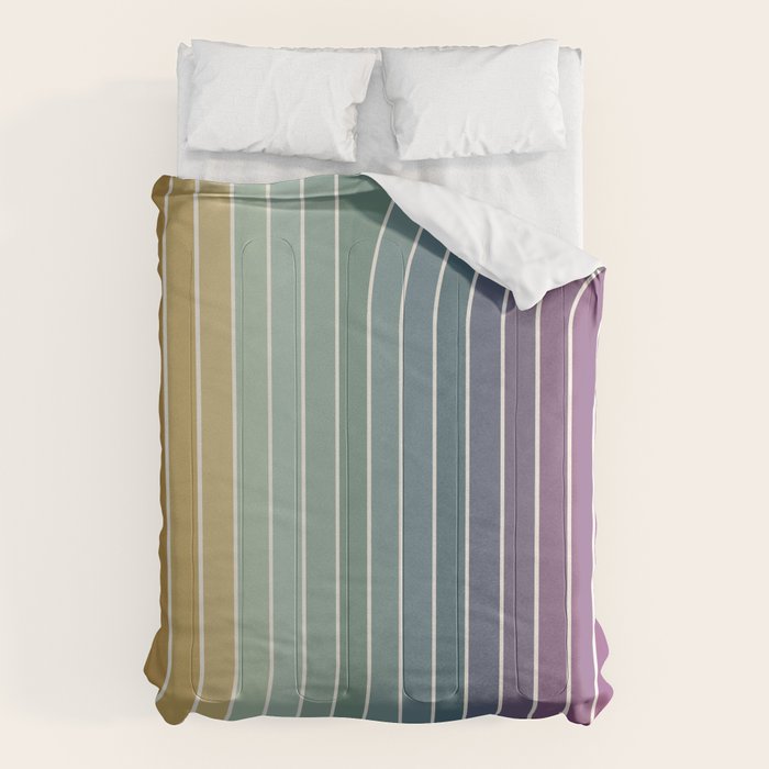 Gradient Curvature XI Comforter Gallery Image 6