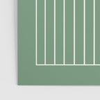 Minimal Arch XXXVIII Fresh Green Modern Geometric Lines Poster Gallery Image 3