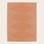 Southwestern Minimalist Terra Cotta  Poster Gallery Image 4
