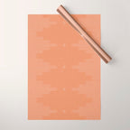 Southwestern Minimalist Terra Cotta  Wrapping Paper Gallery Image 1