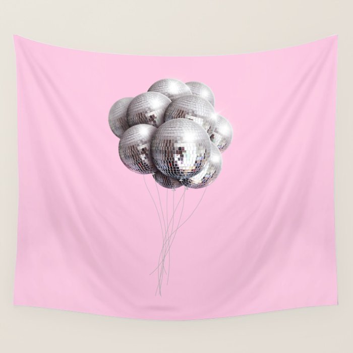 Disco Balloons Wall Tapestry Gallery Image 1