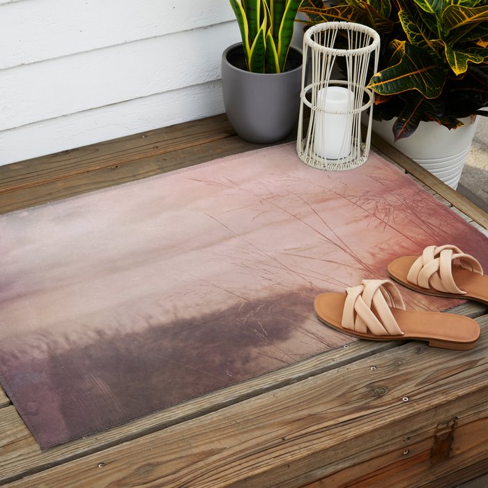 Love at the Beach Outdoor Rug Gallery Image 2