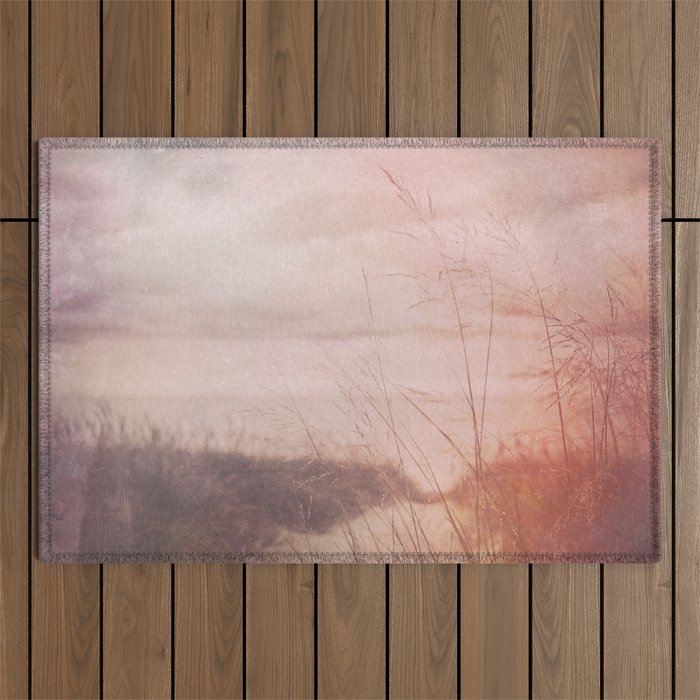 Love at the Beach Outdoor Rug Gallery Image 1