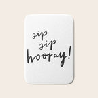 Sip Sip Hooray! Bath Mat Gallery Image 1